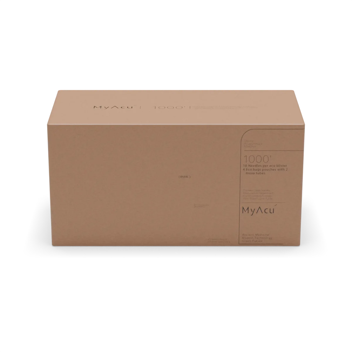 MyAcu Eco-naald (1000 st.) + tube